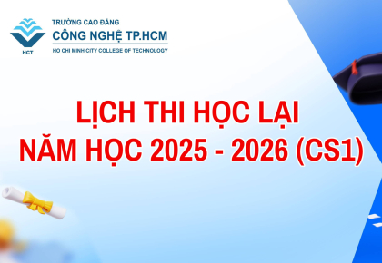 LỊCH THI HỌC LẠI NĂM HỌC 2025 - 2026 (CS1)