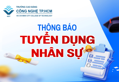 THÔNG BÁO TUYỂN DỤNG NHÂN SỰ GIẢNG VIÊN, GIÁO VIÊN NHÀ TRƯỜNG