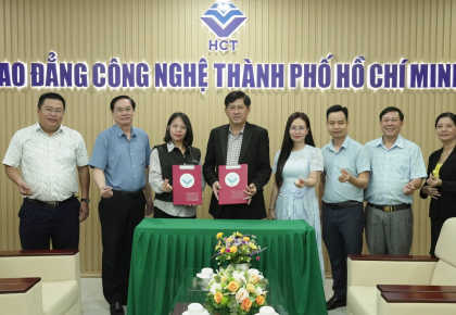 TRƯỜNG CAO ĐẲNG CÔNG NGHỆ TP.HCM KÝ KẾT HỢP TÁC VỚI CÔNG TY TNHH PHÁT TRIỂN NGUỒN NHÂN LỰC ĐẠI DƯƠNG