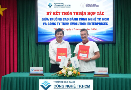 HCT KÝ KẾT BIÊN BẢN GHI NHỚ HỢP TÁC VỚI CÔNG TY TNHH EVOLUTION ENTERPRISES