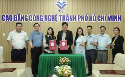 TRƯỜNG CAO ĐẲNG CÔNG NGHỆ TP.HCM KÝ KẾT HỢP TÁC VỚI CÔNG TY TNHH PHÁT TRIỂN NGUỒN NHÂN LỰC ĐẠI DƯƠNG