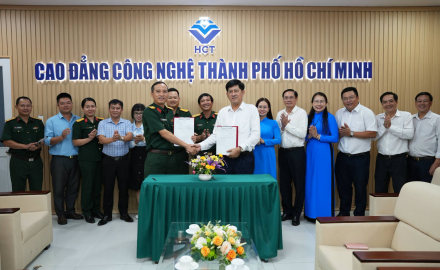 TRƯỜNG CAO ĐẲNG CÔNG NGHỆ TP. HỒ CHÍ MINH KÝ KẾT THỎA THUẬN HỢP TÁC VỚI TRƯỜNG CAO ĐẲNG NGHỀ SỐ 21