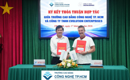 HCT KÝ KẾT BIÊN BẢN GHI NHỚ HỢP TÁC VỚI CÔNG TY TNHH EVOLUTION ENTERPRISES