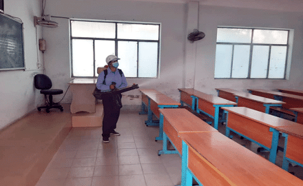 Trường cao Đẳng Kinh tế – Kỹ thuật Vinatex Tp. Hồ Chí Minh  chung tay phòng chống dịch viêm đường hô hấp cấp do chủng mới của virus corona gây ra