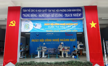 Ngày hội công nghệ ngành may năm 2018