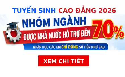 HCT TUYỂN SINH 2026 CÁC NHÓM NGÀNH ĐƯỢC NHÀ NƯỚC HỖ TRỢ ĐẾN 70% HỌC PHÍ