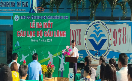 LỄ RA MẮT,  CÂU LẠC BỘ CẦU LÔNG HỌC SINH SINH VIÊN