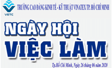 VETC-Tổ chức ngày hội việc làm năm 2020, 8h00, ngày 26/06/2020