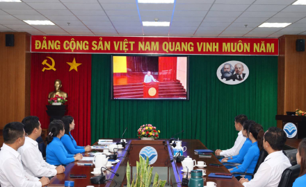 ĐẢNG BỘ TRƯỜNG CAO ĐẲNG CÔNG NGHỆ TP. HỒ CHÍ MINH THAM DỰ HỘI NGHỊ TRỰC TUYẾN QUÁN TRIỆT VÀ TRIỂN KHAI THỰC HIỆN NGHỊ QUYẾT HỘI NGHỊ LẦN THỨ TƯ BAN CHẤP HÀNH TRUNG ƯƠNG ĐẢNG KHÓA XIV
