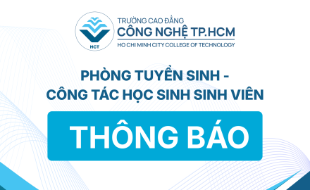 Thông báo “Thí sinh trúng tuyển Cao đẳng, Trung cấp hệ chính quy hoán tất thủ tục nhập học năm 2023” (Đợt 02)